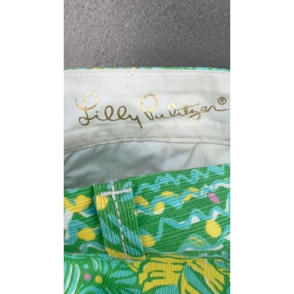 Lilly Pulitzer The Callahan Short 'It's Always Summer Somewhere' Print  Size 4 - Picture 10 of 13